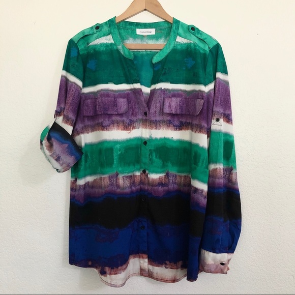 Calvin Klein blouse - Picture 3 of 5